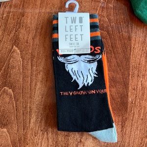 Two Left Feet beard socks
